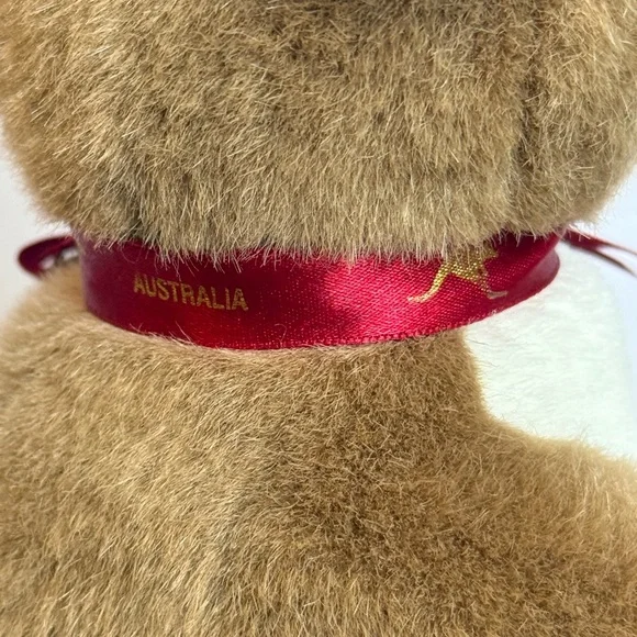 Vintage 1994 Uni-Toys Kangaroo Plush with Baby Joey Australia Stuffed Animal 12" - Picture 11 of 12